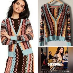 Missoni cardigan Target 20th Anniversary Collection 2019 Classic Missoni Knit M